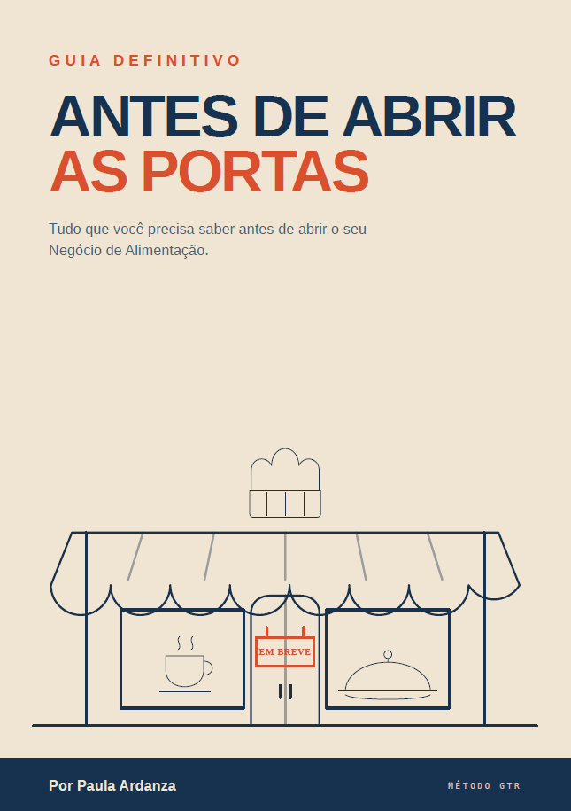 Capa do guia Antes de Abrir as Portas, de Paula Ardanza